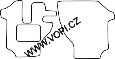 Autokoberce Isuzu F11 (210) Euro 6 řidič + spolujezdec 2015 - Colorfit Fun (2007)